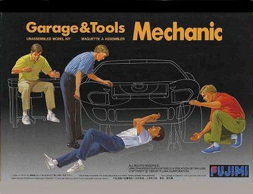 Fujimi Car Models 1/24 Mechanic Figures Kit