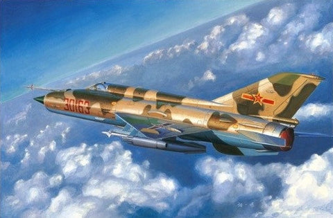 Trumpeter Aircraft 1/48 J7C/J7D Chinese Fighter (New Variant) Kit