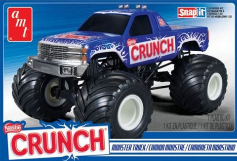 AMT Model Cars 1/32 Nestle Crunch Chevy Monster Truck Snap Kit