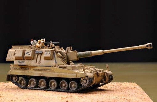 Trumpeter Military Models 1/72 British AS90 Self-Propelled Gun Kit