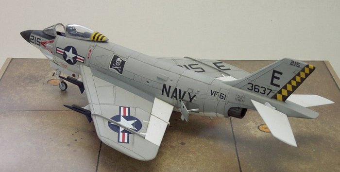 Emhar Aircraft 1/72 F3H Demon F3H-2N/F3H-2M (F3C) USN Fighter Kit