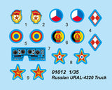 Trumpeter Military Models 1/35 Russian URAL4320 Truck Kit