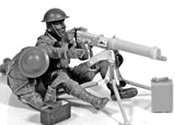 Master Box Ltd 1/35 WWII Vickers Machine Gun Team (4) w/Gun Kit