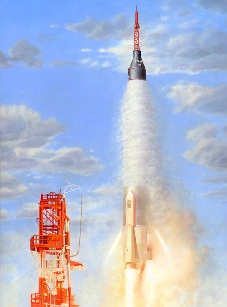 Horizon Models 1/72 Mercury US Atlas Rocket Capsule Kit