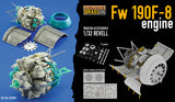 Eduard Details 1/32 Aircraft- Fw190F8 Engine for RVL (Photo-Etch & Resin)