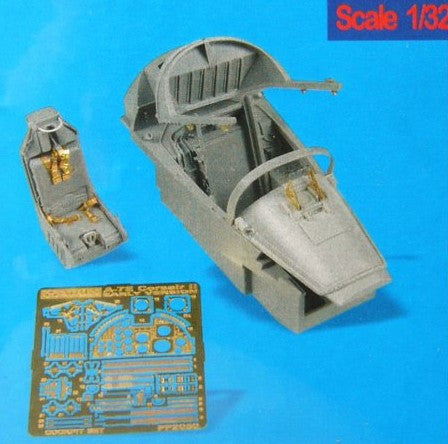 Aires Hobby Details 1/32 A7E Early Cockpit Set For TSM