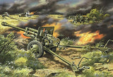 Unimodel Military 1/72 ZIS3 76mm Soviet Gun Kit