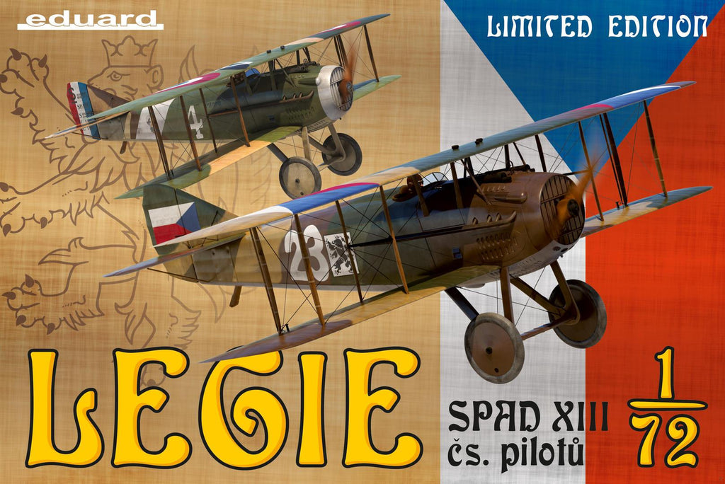 Eduard Aircraft 1/72 Legie Spad XIII cs pilotu Aircraft Ltd Edition Kit