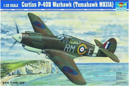 Trumpeter Aircraft 1/32 P40B Warhawk (Tomahawk MkIIa) Aircraft Kit