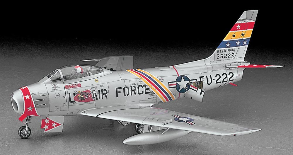 Hasegawa Aircraft 1/48 F86F Sabre USAF Aircraft Kit