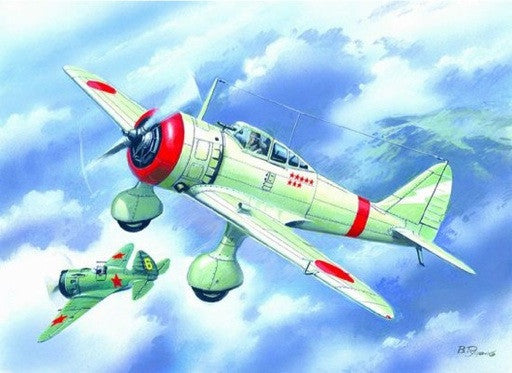 ICM Aircraft 1/72 Japanese Ki27b Army Fighter Kit