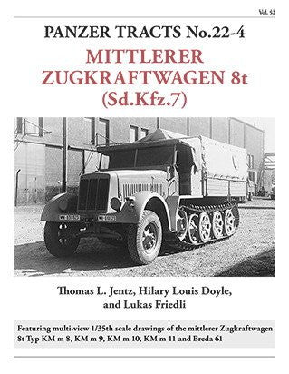 Panzer Tracts No.22-4 mZgkw 8t (SdKfz 7)