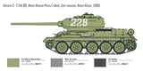 Italeri Military 1/35 T34/85 Tank Korean War Kit