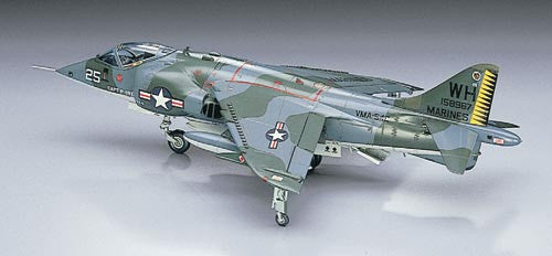 Hasegawa Aircraft 1/72 AV8A Harrier Aircraft Kit