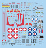 Italeria Aircraft 1/32 Mirage III E/T Fighter Kit