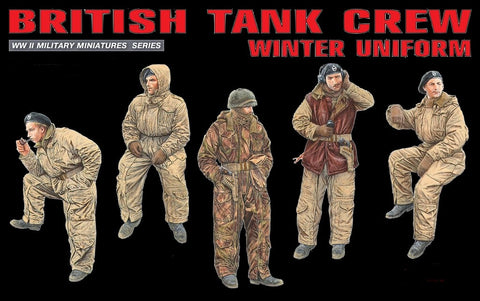 MiniArt Military 1/35 British Tank Crew Winter Uniform Kit