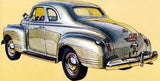 AMT Model Cars 1/25 1941 Plymouth 4-Passenger Coupe Car Kit