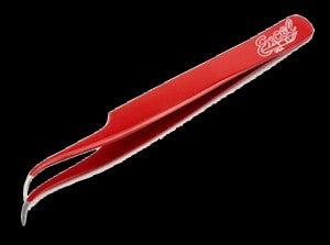 Excel Tools 4.5" Stainless Steel Ultra Fine Slant Point Tweezers