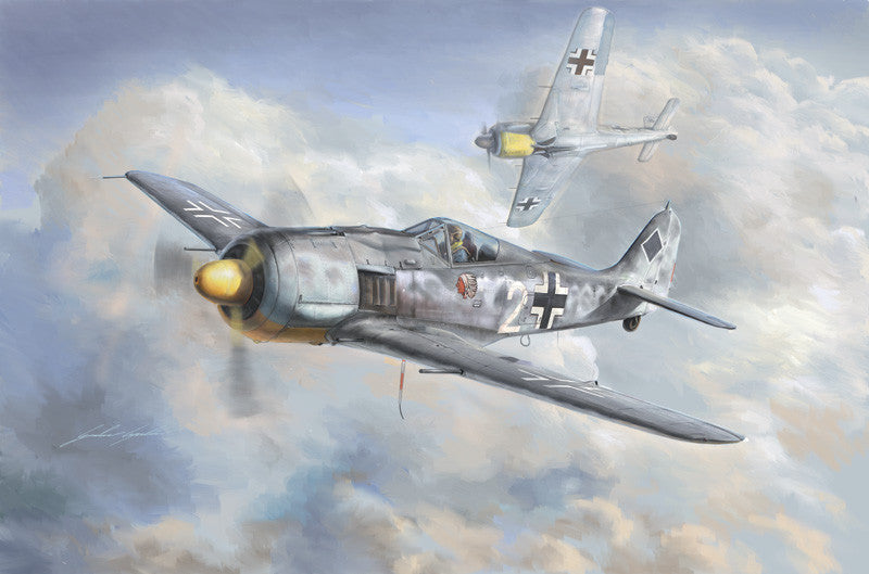 Italeri Aircraft 1/48 Focke Wulf Fw190A8 Fighter Kit