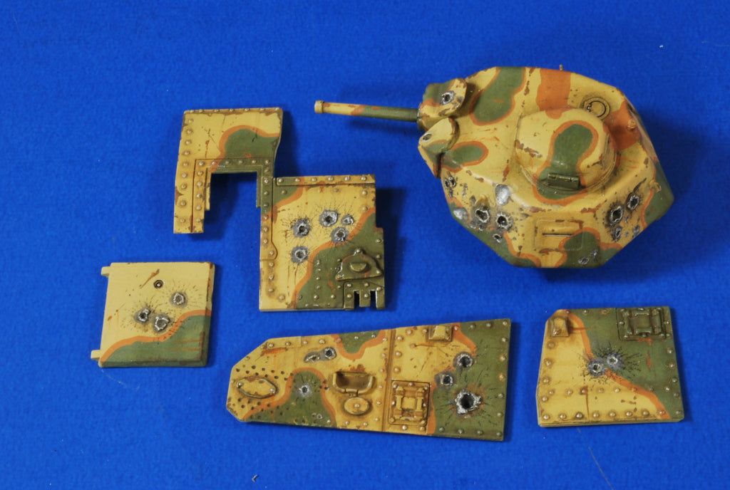 Verlinden Productions 1/35 Point Blank Char B1 Bis Set for Tamiya