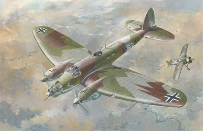 Roden Aircraft 1/72 Heinkel He111E Luftwaffe Bomber Kit