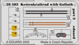 Eduard Details 1/48 Armor- Kettenkrad w/Goliath for TAM