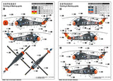 Trumpeter Aircraft 1/48 H34 US Navy Rescue Helicopter (Re-Issue Formerly Gallery Models) Kit