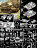 Dragon Military 1/35 PzKpfw IV Ausf D DAK Tank Tropical Version Smart Kit