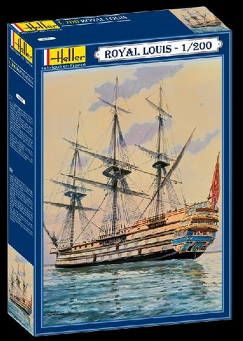 Heller Ships 1/200 Le Royal Louis Sailing Ship Kit