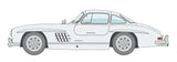 Italeri Model Cars 1/16 Mercedes Benz 300SL Gullwing Car Kit