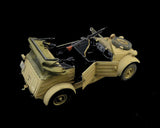 Italeri Military 1/9 WWII Kdf 1 Type 82 Kubelwagen Kit