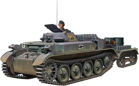 Bronco Military 1/35 PzKpfw II(F1) SdKfz 122 Tank w/UE Trailer Kit