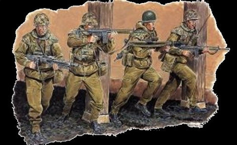 Dragon Military 1/35 German Budeswehr Paratroopers (4) Kit