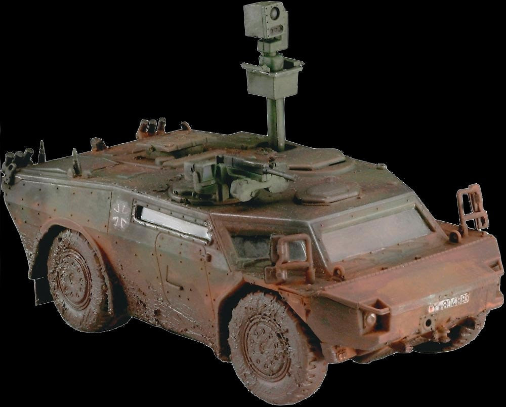 Revell Germany Military 1/72 Fennek Military Recon Vehicle Kit