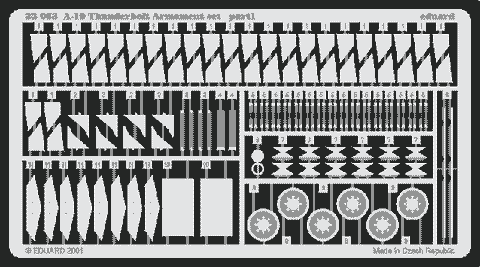 Eduard Details 1/32 Aircraft- A10 Armament for TSM