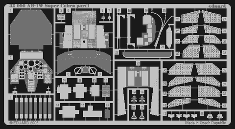 Eduard Details 1/35 Aircraft- AH1W Interior for ACY