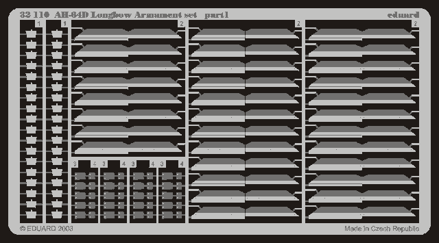 Eduard Details 1/32 Aircraft- AH64D Longbow Armament Set