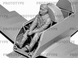 ICM Aircraft 1/32 WWII Axis Pilots in the Cockpit (German, Italian, Japanese) (New Tool) Kit