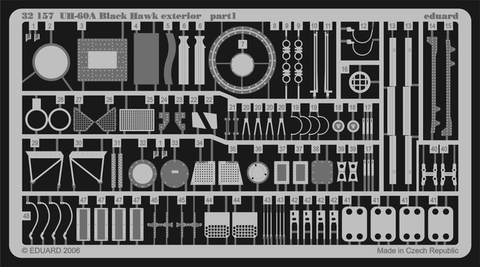 Eduard Details 1/35 Aircraft- UH60A Exterior for ACY & ITA