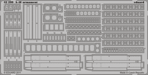 Eduard Details 1/32 Aircraft- A4E Armament for TSM