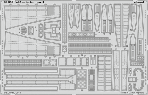 Eduard Details 1/32 Aircraft- A6A Exterior for TSM