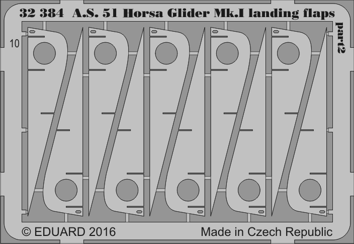 Eduard Details 1/35 Aircraft- AS51 Horsa Glider Mk I Landing Flaps for BOM