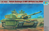 Trumpeter Military Models 1/35 British Challenger II Main Battle Tank Operation Telic Basra Iraqi 2003 Kit
