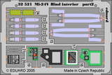 Eduard Details 1/35 Aircraft- Mi24V Hind Interior for TSM (Painted)