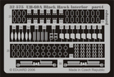 Eduard Details 1/35 Aircraft- UH60A Black Hawk Interior for ACY & ITA (Painted)