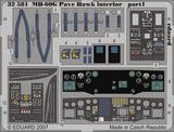 Eduard Details 1/35 Aircraft- MH60G Pave Hawk Interior for ACY (Painted)