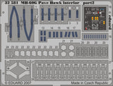 Eduard Details 1/35 Aircraft- MH60G Pave Hawk Interior for ACY (Painted)