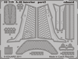 Eduard Details 1/32 Aircraft- A4E Interior for TSM (Painted Self Adhesive)