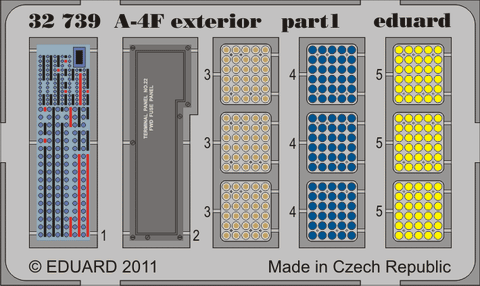 Eduard Details 1/32 Aircraft- A4F Exterior for TSM (Painted)