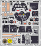 Eduard Details 1/32 Aircraft- A1D Interior for TSM (Painted Self Adhesive)